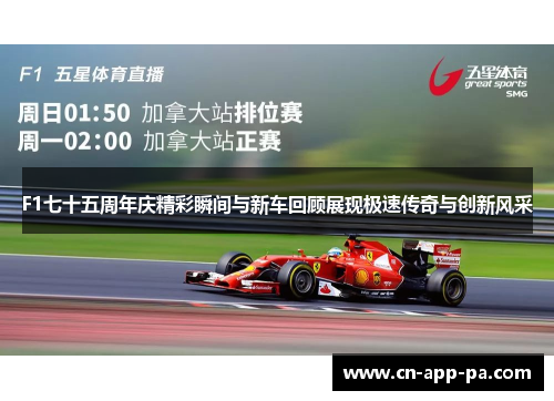 F1七十五周年庆精彩瞬间与新车回顾展现极速传奇与创新风采